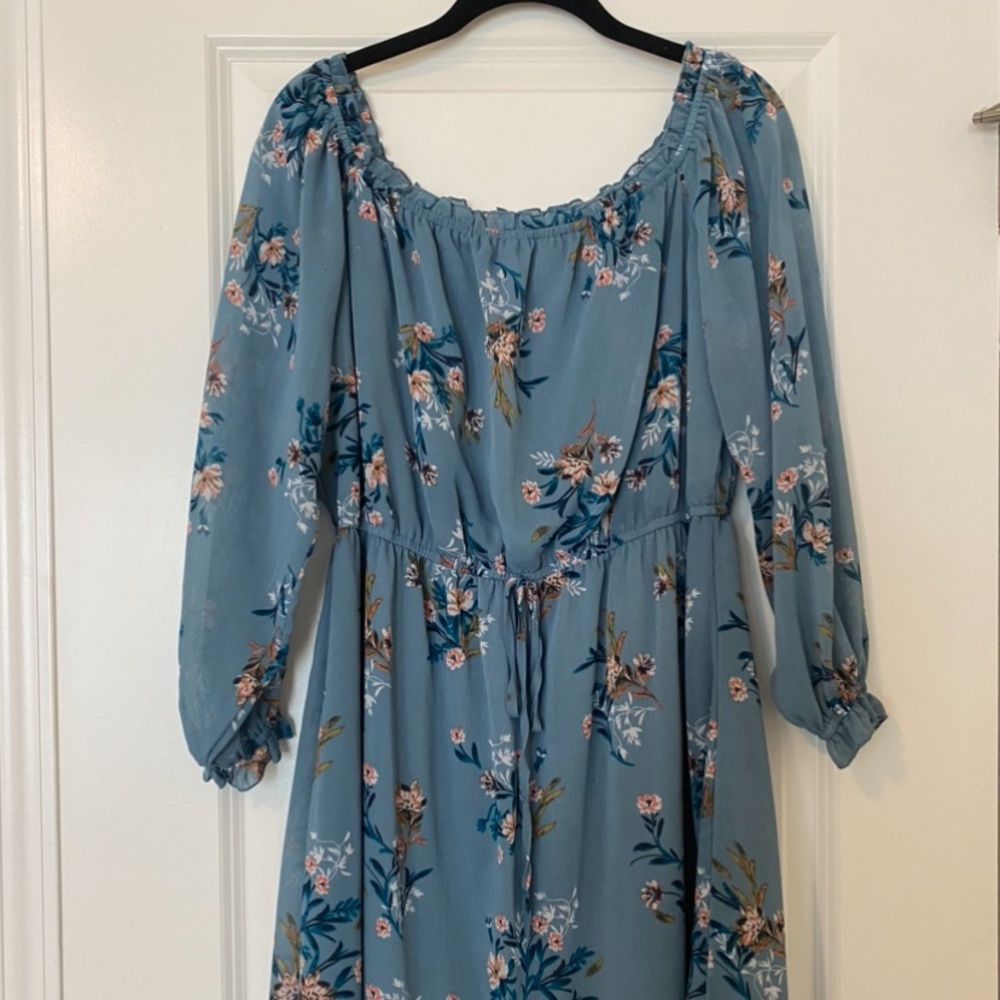 Floral mini dress